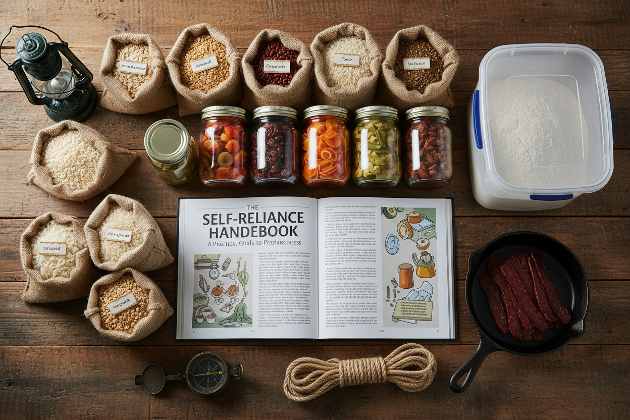 Preparedness Guide with Pantry Items